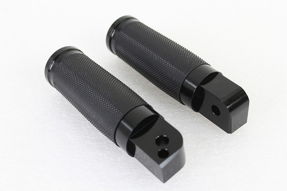 V-Twin - 27-0491 - Caliber Black Passenger Footpeg Set