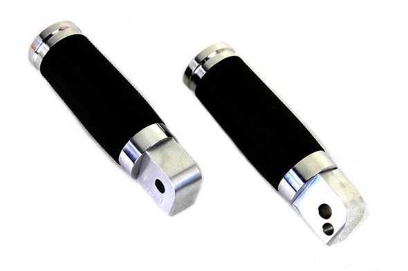 V-Twin - 27-0496 - Caliber Polished Passenger Footpeg Set