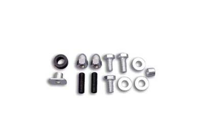 V-Twin - 27-0519 - Belt Guard Mount Kit Upper and Lower - Fits 1986-1999 Harley-Davidson FLST, FXST