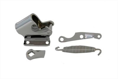 V-Twin - 27-0550 - Kickstand Mount Kit Chrome - Fits 1985-1999 Harley-Davidson FXST