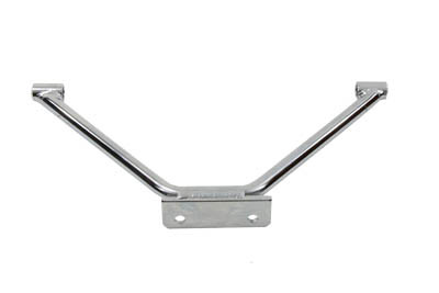 V-Twin - 27-0632 - Chrome Passenger Footpeg Mount Bracket - Fits 1941-1957 Harley-Davidson FL, 1936-1952 EL