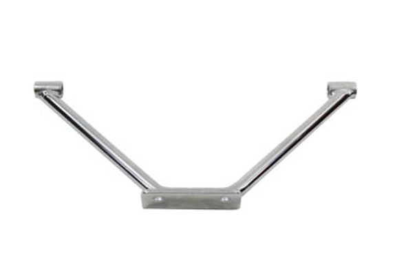 V-Twin - 27-0632 - Chrome Passenger Footpeg Mount Bracket