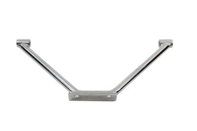 V-Twin - 27-0632 - Chrome Passenger Footpeg Mount Bracket - Fits 1941-1957 Harley-Davidson FL, 1936-1952 EL