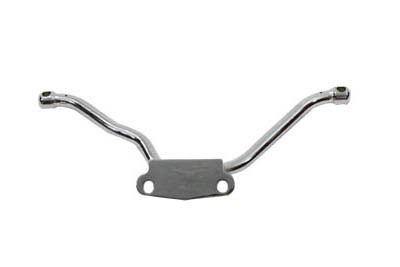 V-Twin - 27-0633 - Chrome Passenger Footpeg Bracket - Fits 1957-1978 Harley-Davidson XL