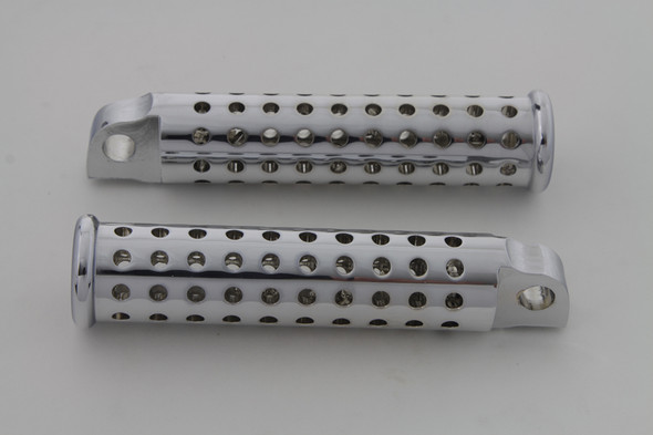 V-Twin - 27-0732 - Chrome Silence Footpeg Set