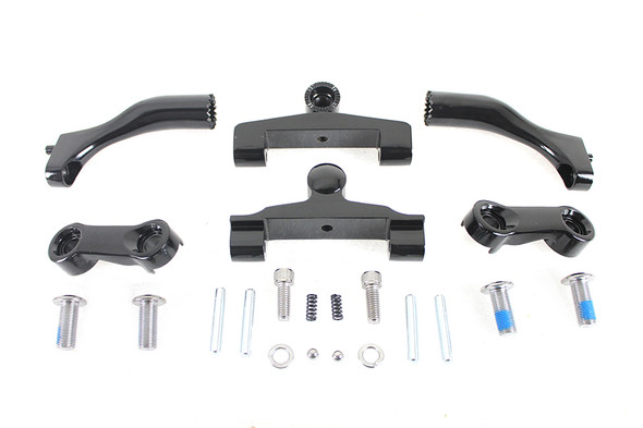 V-Twin - 27-0831 - Adjustable Passenger Footboard Mount Set