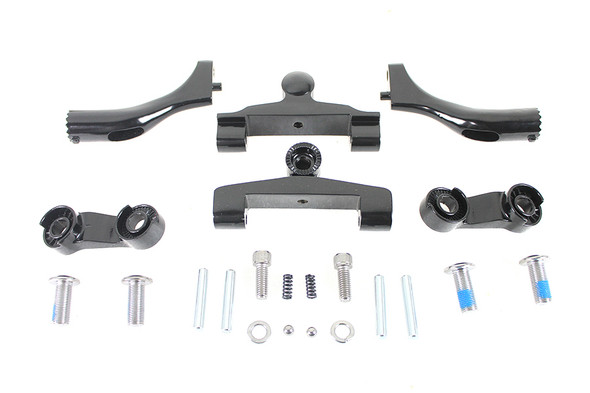V-Twin - 27-0831 - Adjustable Passenger Footboard Mount Set