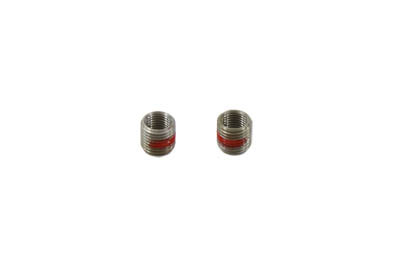 V-Twin - 27-0856 - Threaded Footpeg Adapter Studs - Fits 1977-1984 Harley-Davidson FLH