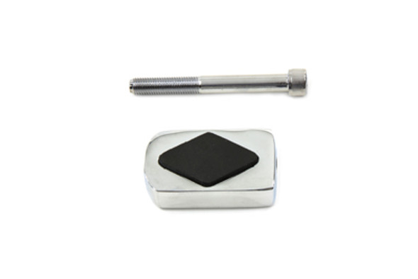 V-Twin - 27-0939 - Chrome Billet Shifter Footpeg Diamond Style