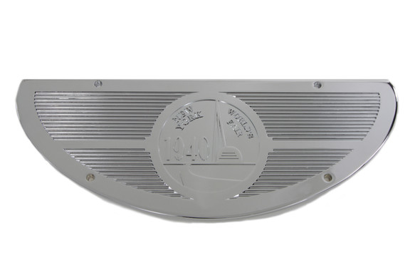 V-Twin - 27-1049 - Half Moon Footboard Kit Chrome
