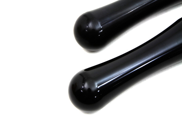 V-Twin - 27-1071 - Black Contour End Footpeg Set