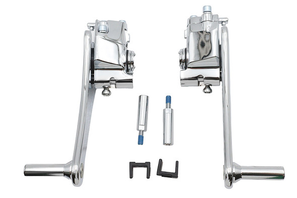 V-Twin - 27-1187 - Adjustable Auxiliary Passenger Footpeg Mount Set