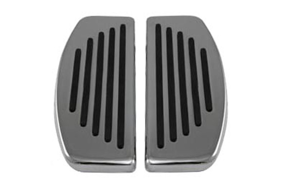 V-Twin - 27-1203 - Driver Footboard Set with Rail Design