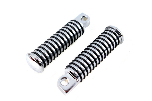 V-Twin - 27-1221 - O-Ring Style Footpeg Set Chrome