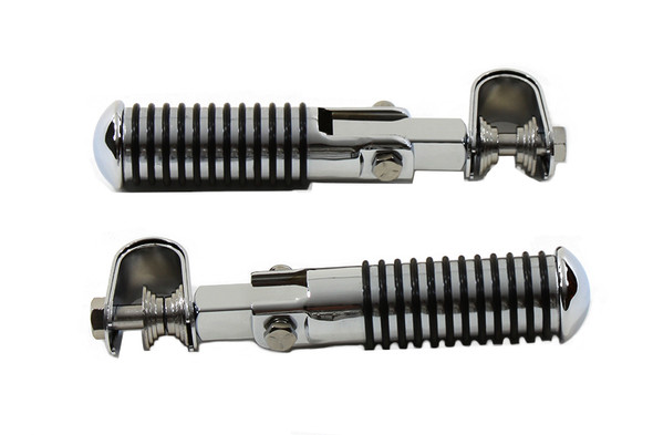 V-Twin - 27-1222 - O-Ring Style Footpeg Set Chrome