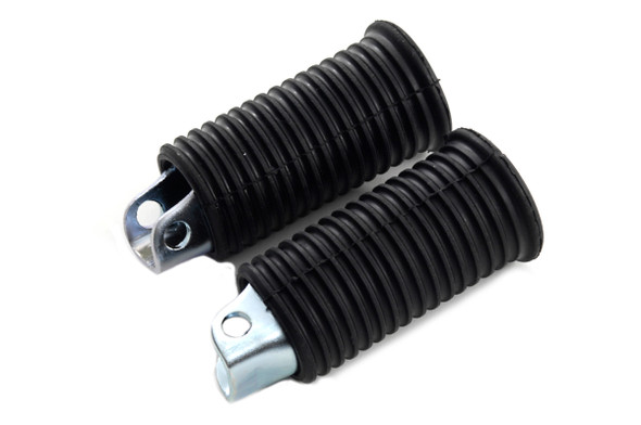V-Twin - 27-1226 - Replica Driver Footpeg Set Zinc Plated