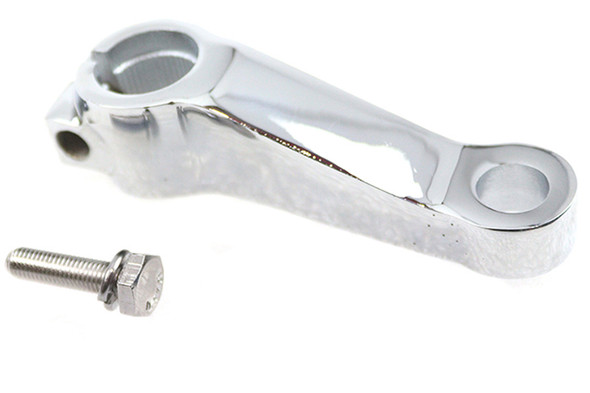 V-Twin - 27-1274 - Spline Footpeg Support Chrome - Fits 1973-1984 Harley-Davidson FX