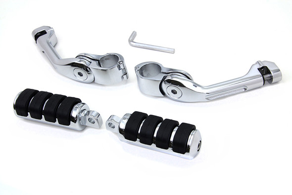 V-Twin - 27-1280 - Wyatt Gatling Cats Paw Footpeg Kit