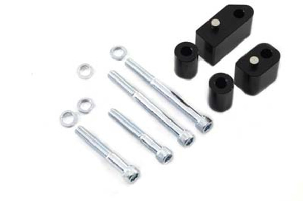 V-Twin - 27-1526 - Driver Footboard Extender Kit Black
