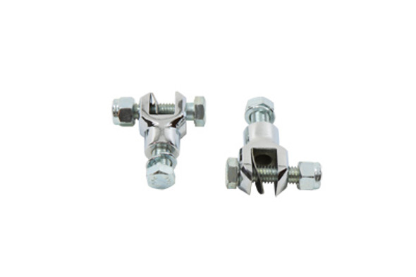V-Twin - 27-1534 - Footpeg Yoke Set Chrome