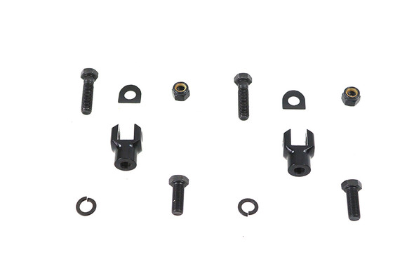 V-Twin - 27-1540 - Footpeg Yoke Set Black