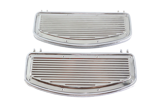 V-Twin - 27-1545 - Driver Footboard Set With Ribbed Design