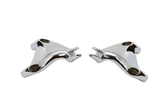 V-Twin - 27-1564 - Footpeg Bracket Set Passenger Chrome