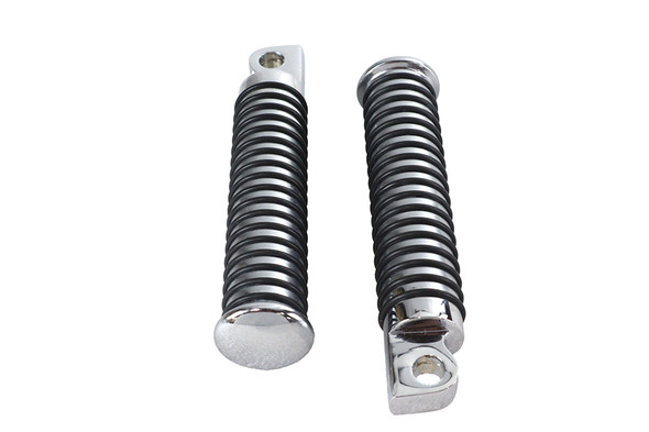 V-Twin - 27-1626 - O-Ring Style Extended Footpeg Set Chrome