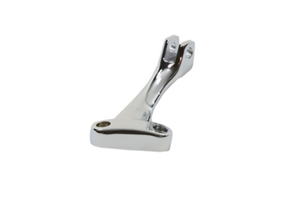 V-Twin - 27-1638 - Footpeg Support Left Side Chrome