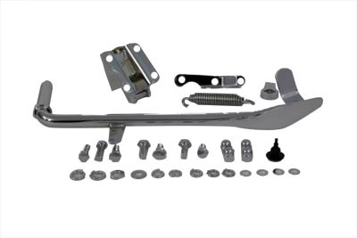 V-Twin - 27-1723 - Jiffy Kickstand Assembly Chrome - Fits 1986-1999 Harley-Davidson FLST