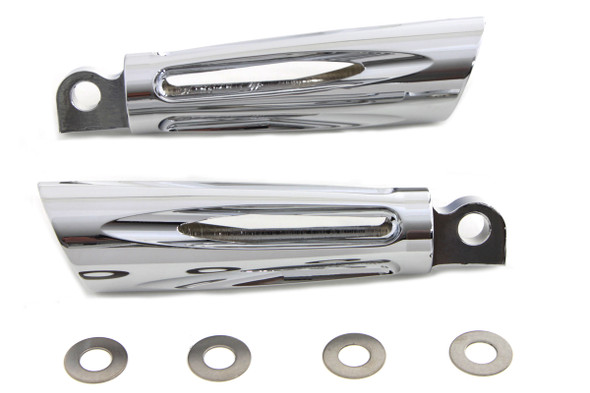 V-Twin - 27-1750 - Slasher Style Footpeg Set