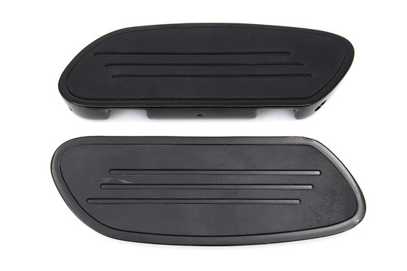 V-Twin - 27-1762 - Black Passenger Footboard Set