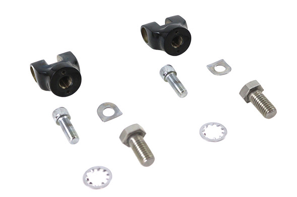 V-Twin - 27-1822 - Mini Footpeg Clevis Set Black