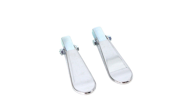 V-Twin - 27-1863 - Chrome Spoon Footpeg Set