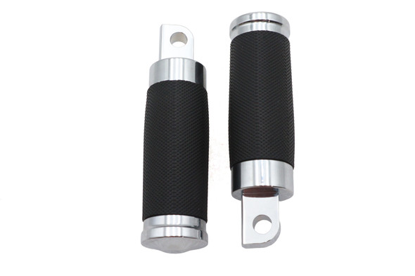 V-Twin - 27-1876 - Caliber Footpeg Set Chrome