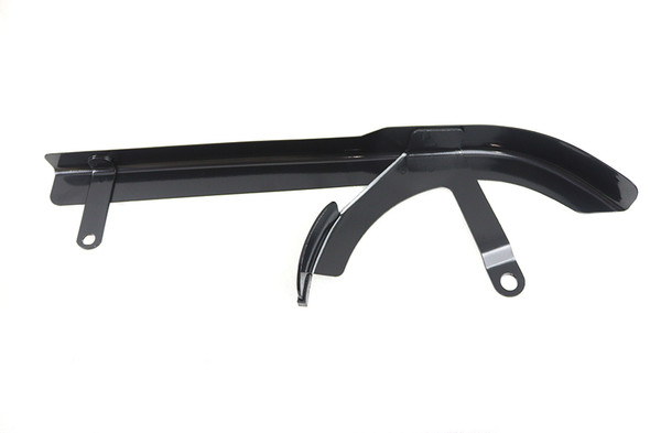 V-Twin - 27-2122 - Black Rear Belt Guard Upper - Fits 1991-1999 Harley-Davidson XL