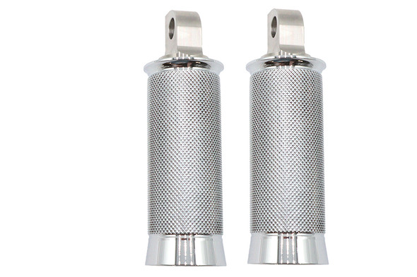 V-Twin - 27-2915 - Speedster Hollow Point Male Footpeg Set Chrome
