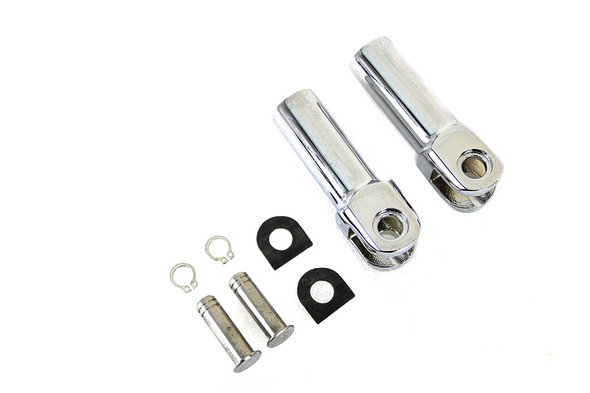 V-Twin - 27-3564 - Footpeg Support Chrome
