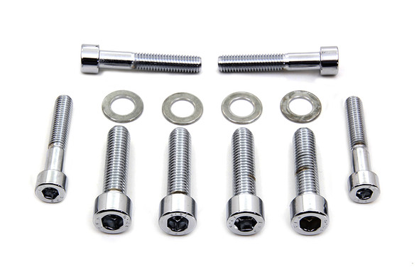 V-Twin - 2754-12 - Allen Mount Kit for Front Brake Caliper Chrome