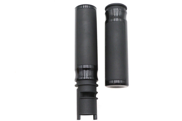 V-Twin - 28-0019 - Throttle By Wire Grip Set Black
