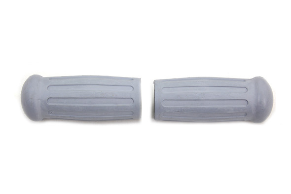 V-Twin - 28-0178 - Replica Short Stock Handlebar Grip Set - Fits 1937-1948 Harley-Davidson UL, 1935-1936 VL, 1936-1940 EL, 1941-1948 FL