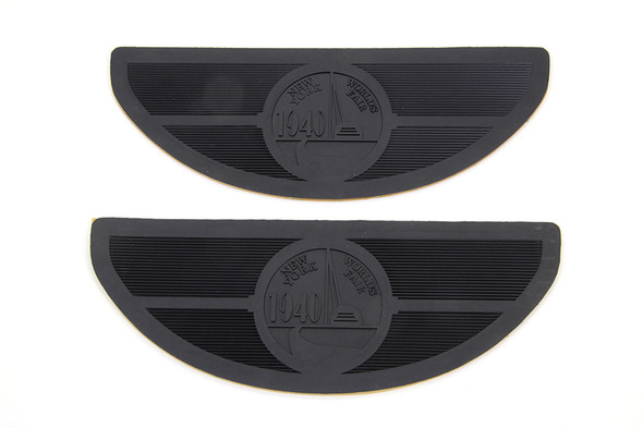 V-Twin - 28-0212 - World's Fair Footboard Rubber Set - Fits 1941-1965 Harley-Davidson FL