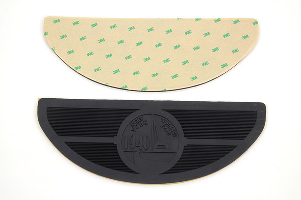 V-Twin - 28-0212 - World's Fair Footboard Rubber Set - Fits 1941-1965 Harley-Davidson FL