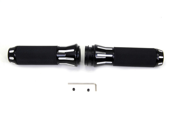 V-Twin - 28-0243 - Clear Cut Throttle By Wire Grip Set