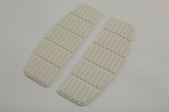 V-Twin - 28-0414 - Footboard White Mat Set