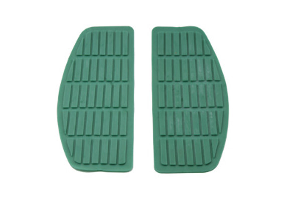 V-Twin - 28-0429 - Footboard Teal Mat Set