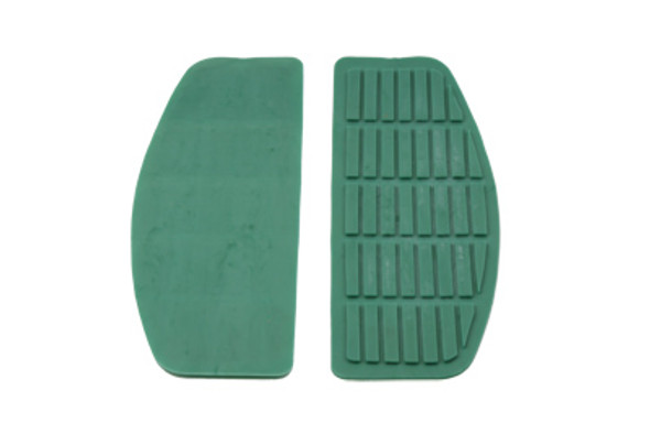 V-Twin - 28-0429 - Footboard Teal Mat Set