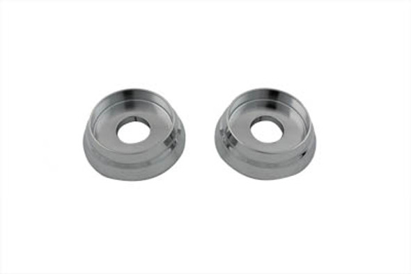 V-Twin - 28-0442 - 1-1/4 inch Riser Sleeves Chrome