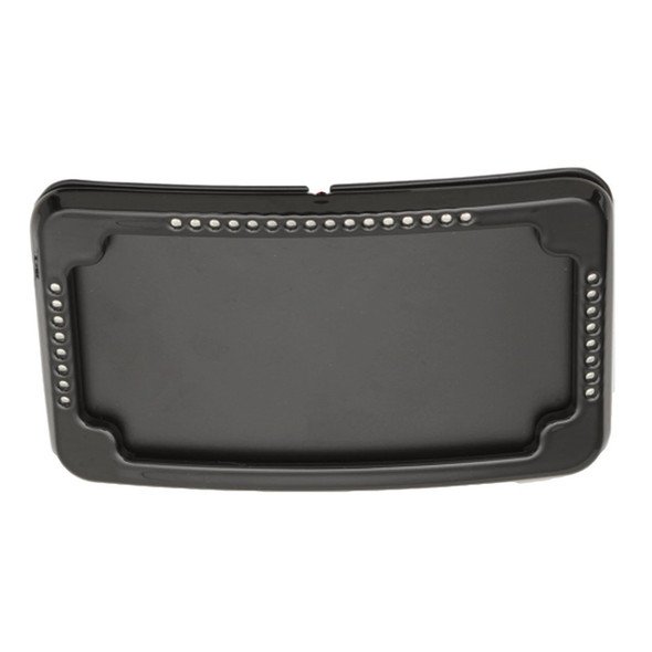 Cycle Visions - Curved Slick Signal License Plate Frame and Mount