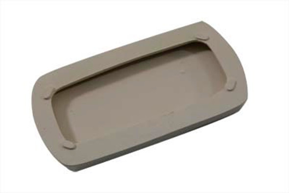 V-Twin - 28-0621 - Brake Pedal Rubber Off White